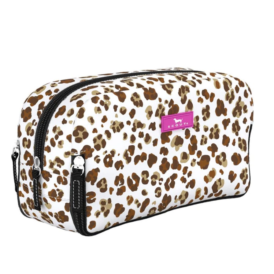 Women SCOUT Cosmetic Bags | 3-Way Toiletry Bag-Pattern: Itty Bitty Kitty