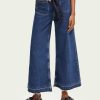 Women Scotch & Soda Bottoms | The Wave Cropped Flare Jeans