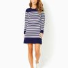 Women Lilly Pulitzer Dresses | Kenley Cotton Crew Neck Dress