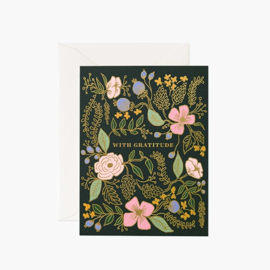 Art & Paper Rifle Paper Co. | With Gratitude Card