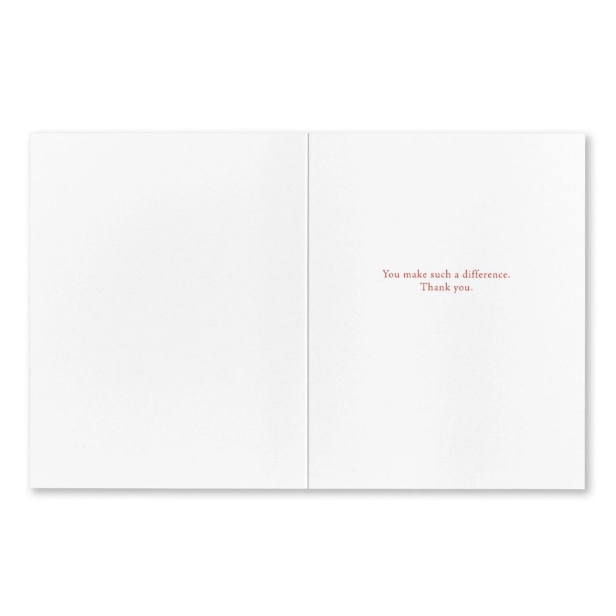 Art & Paper Compendium | Thank You Card-"...Everything Counts… Everything We Do And Everything We Say." —Countee Cullen