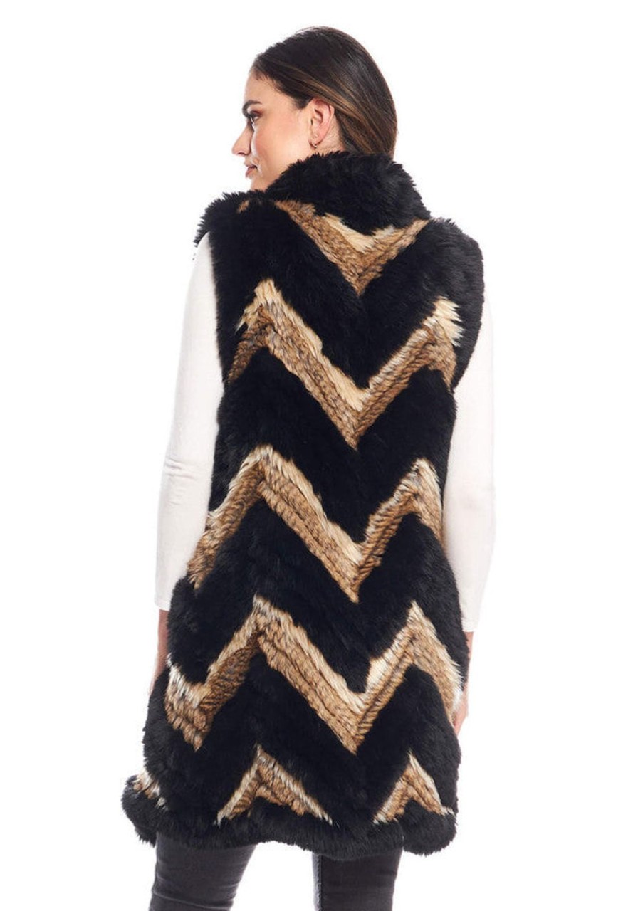 Women Fabulous Furs Sweaters & Jackets | Kayce Knitted Vest