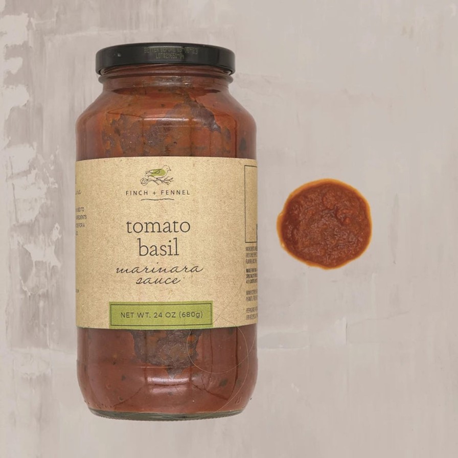 Home Finch & Fennel Food | Tomato Basil Sauce