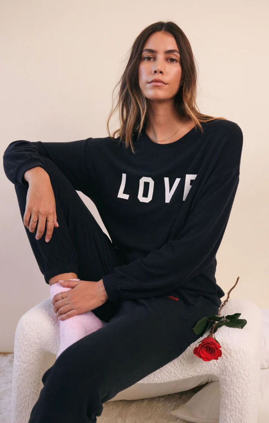 Women ZSupply Tops | Team Love Long Sleeve Top