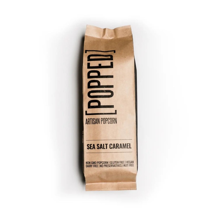 Home POPPED Artisan Popcorn Food | Sea Salt Caramel Artisan Popcorn