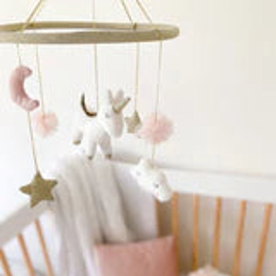 Littles Mon Ami | Celestial Unicorn Crib Mobile