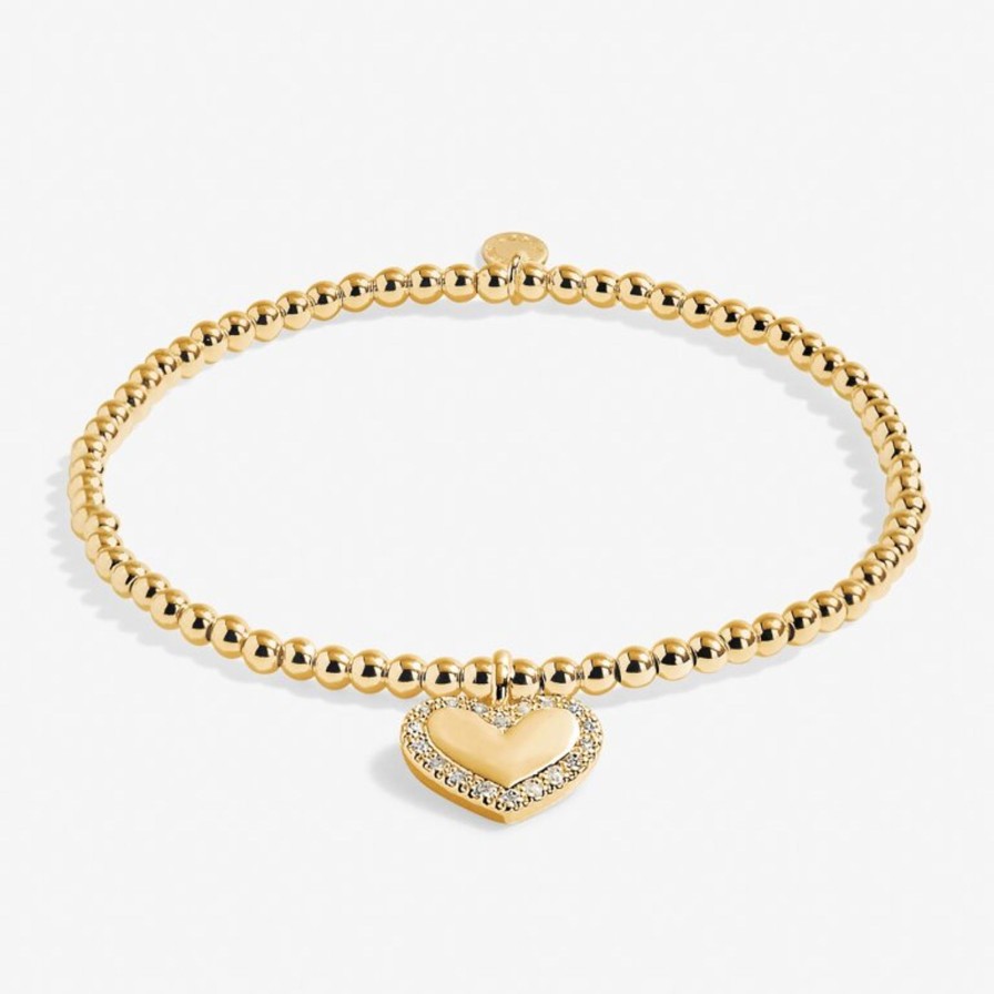 Women A Littles & Co. Bracelets | A Little 'Happy 60Th Birthday' Bracelet In Gold-Tone Plating