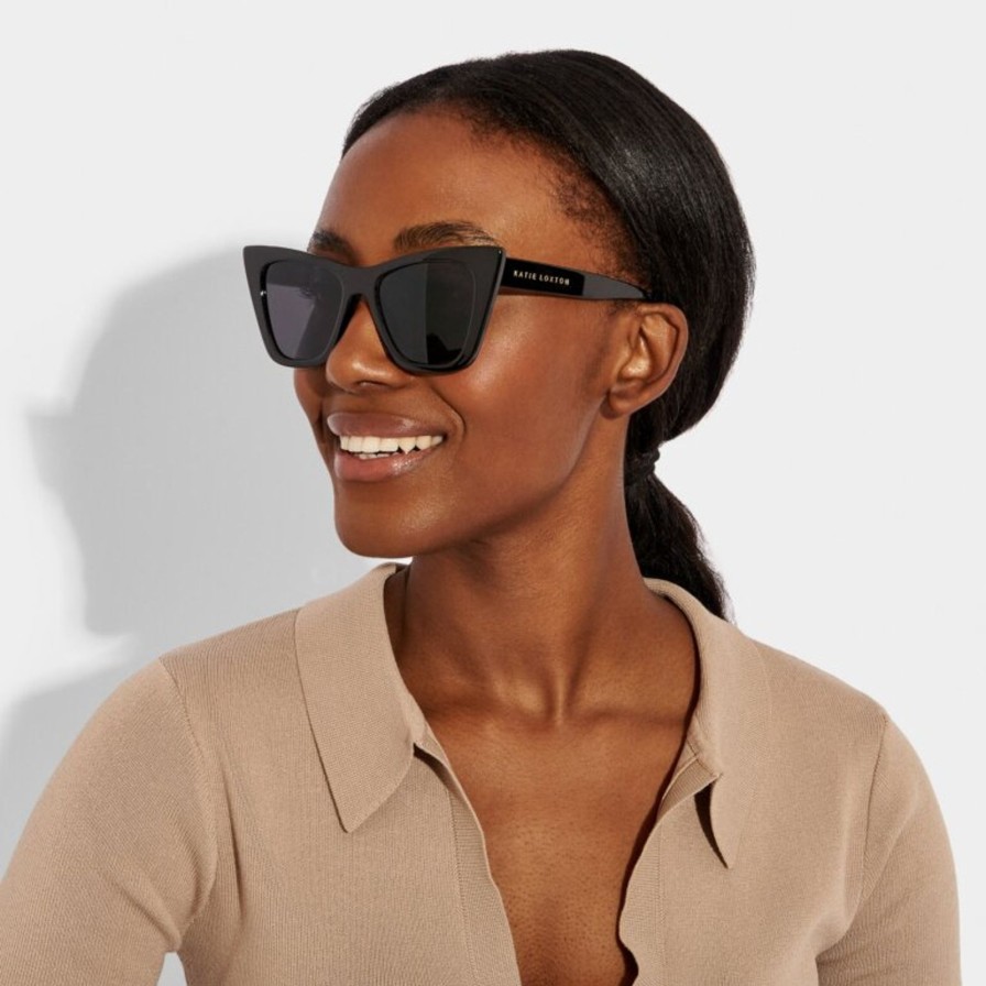 Women Katie Loxton Eyewear | Porto Sunglasses-Black