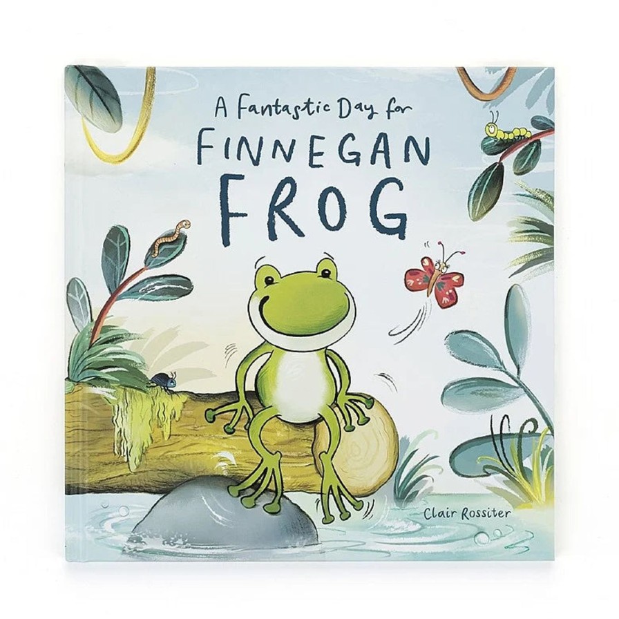 Littles Jellycat | A Fantastic Day For Finnegan Frog Book