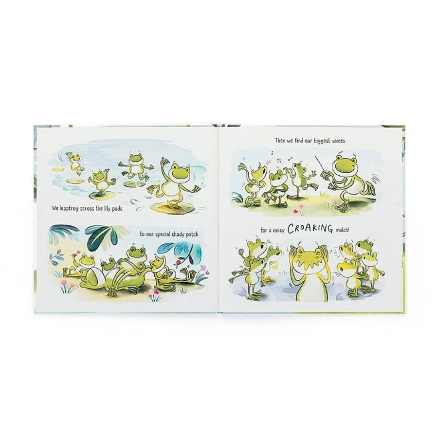 Littles Jellycat | A Fantastic Day For Finnegan Frog Book