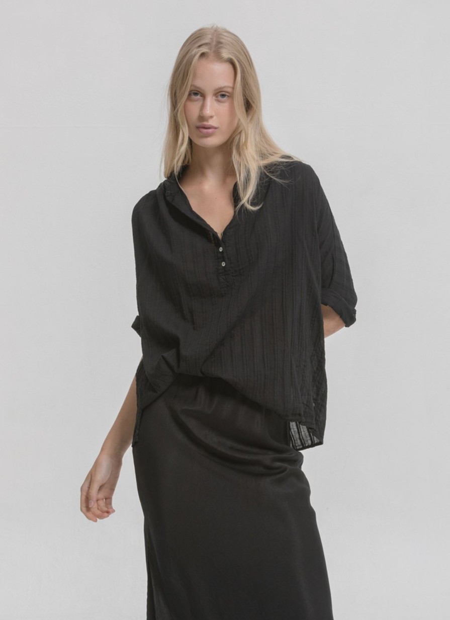 Women Cali Dreaming Tops | Winnie Top-Black