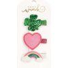 Littles Sweet Wink | Lucky Charm Clip Set-Kids Hair Clips-St. Patrick'S Day