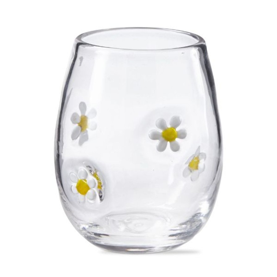 Home SYNPLE Serveware | Flower Stemless Wine Glass