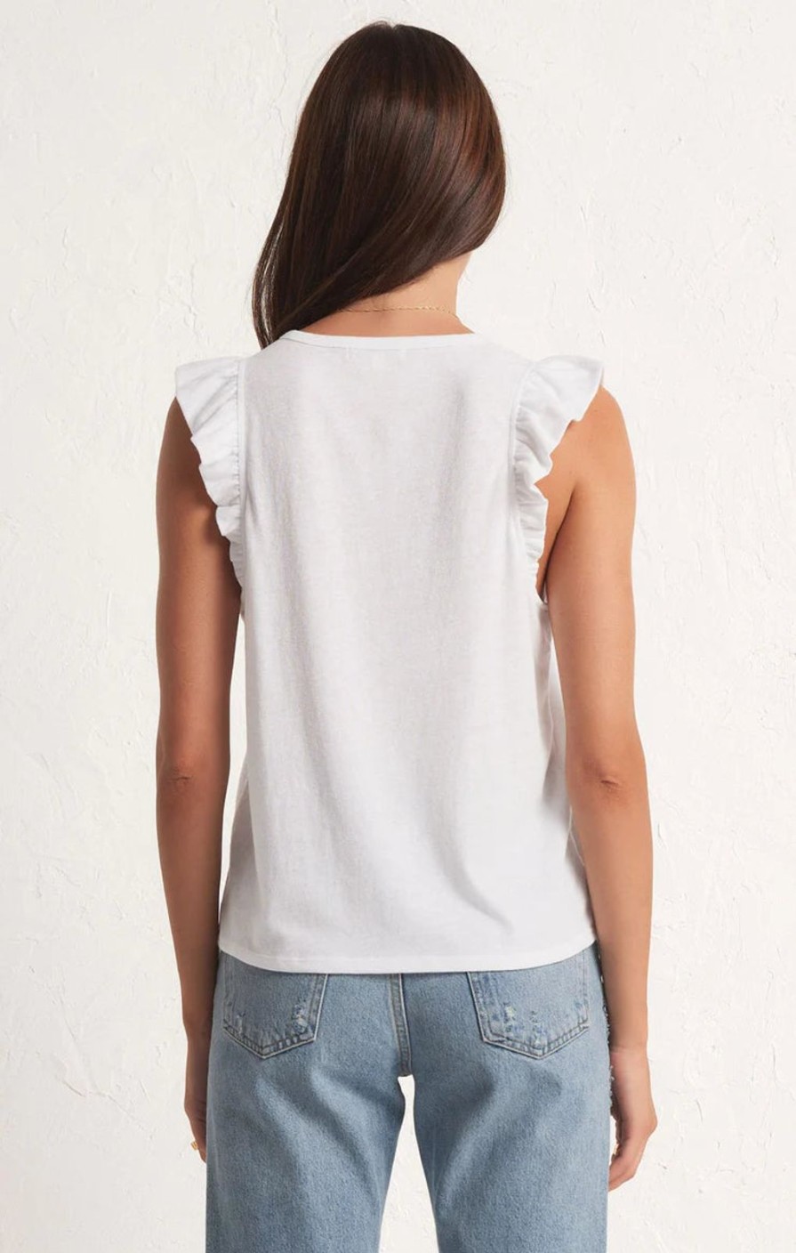 Women ZSupply Tops | Marielle Flutter Tank