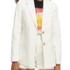 Women Scotch & Soda Tops | Single Breasted Blazer-White