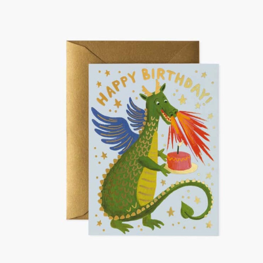 Art & Paper Rifle Paper Co. | Birthday Dragon Card