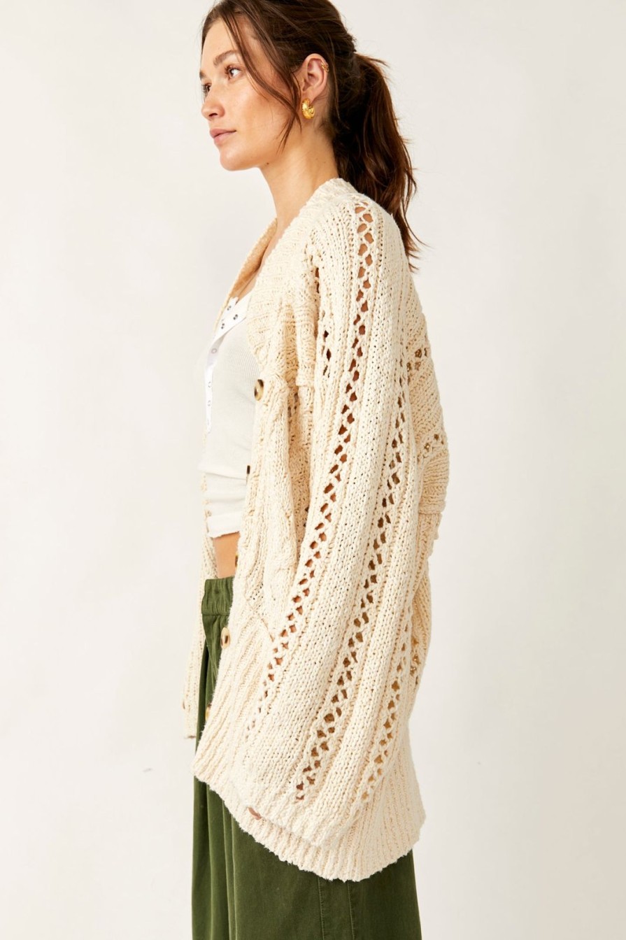 Women Free People Sweaters & Jackets | Cable Cardi