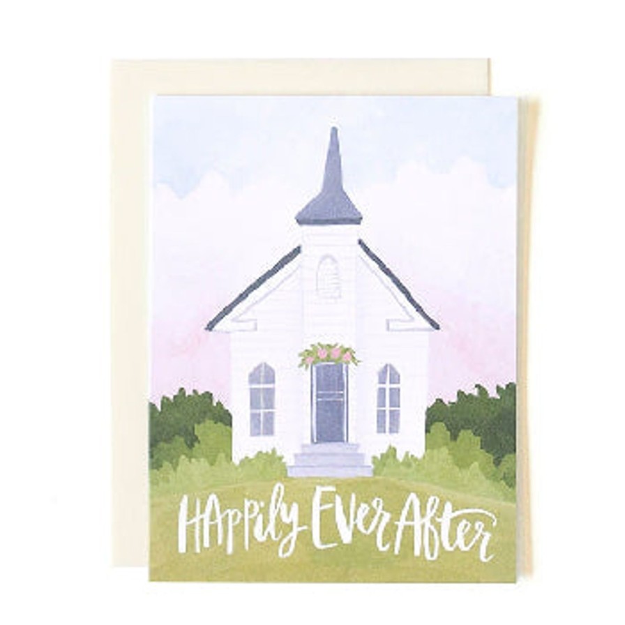 Art & Paper 1Canoe2 | Wedding Chapel Card