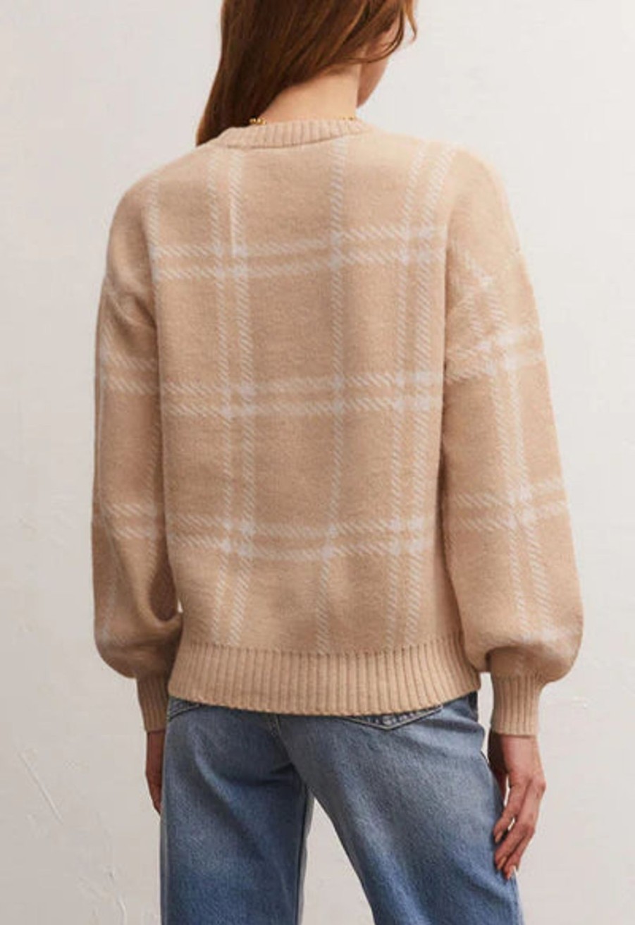 Women ZSupply Sweaters & Jackets | Jolene Plaid Sweater