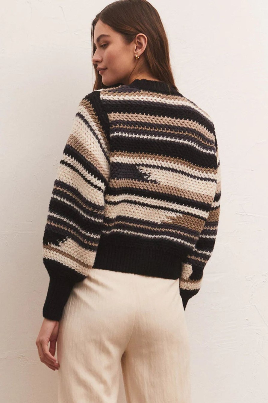 Women ZSupply Sweaters & Jackets | Asheville Stripe Sweater