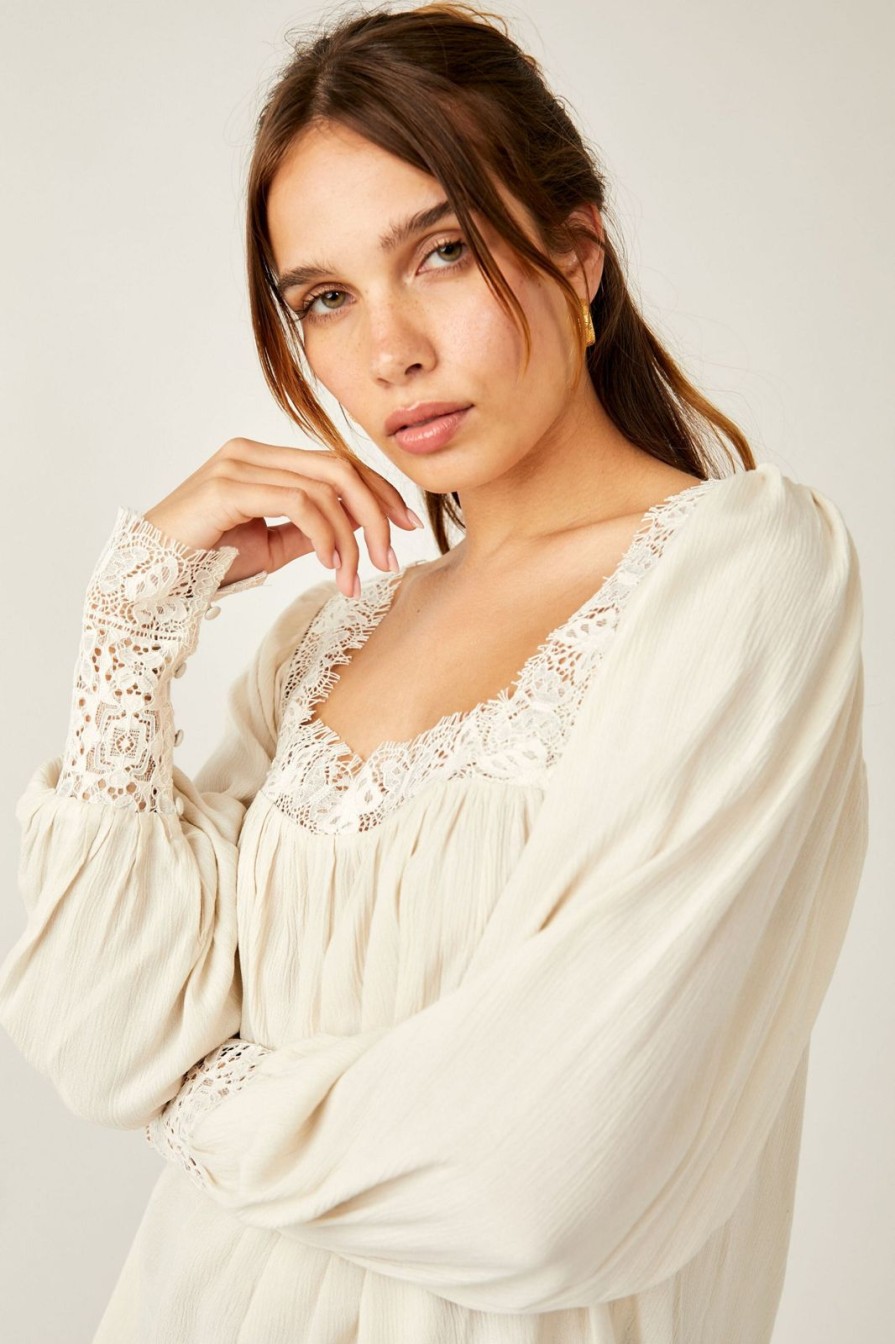 Women Free People Tops | Flutter By Top