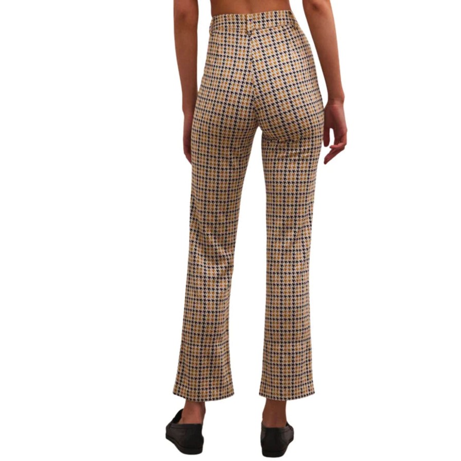 Women ZSupply Bottoms | Kastor Houndstooth Pant