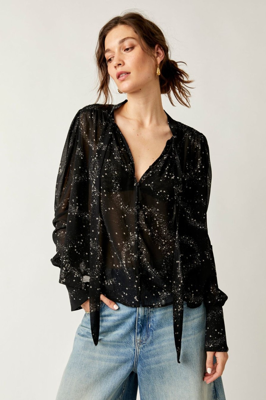 Women Free People Tops | Stars Align Top