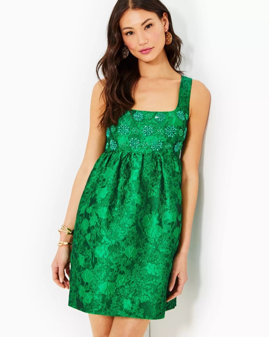 Women Lilly Pulitzer Dresses | Bellami Embellished Jacquard Dress