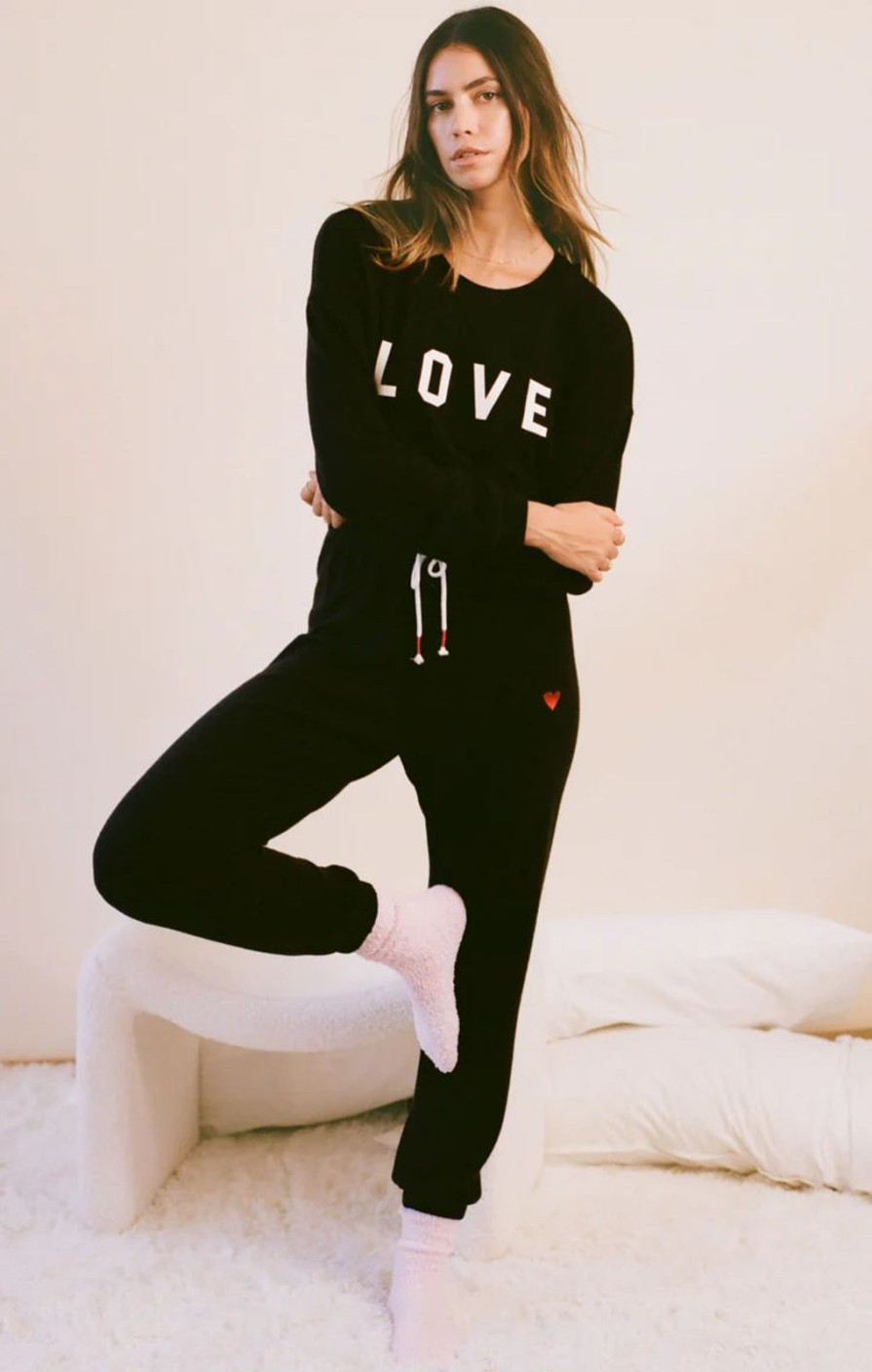 Women ZSupply Bottoms | I Heart You Jogger