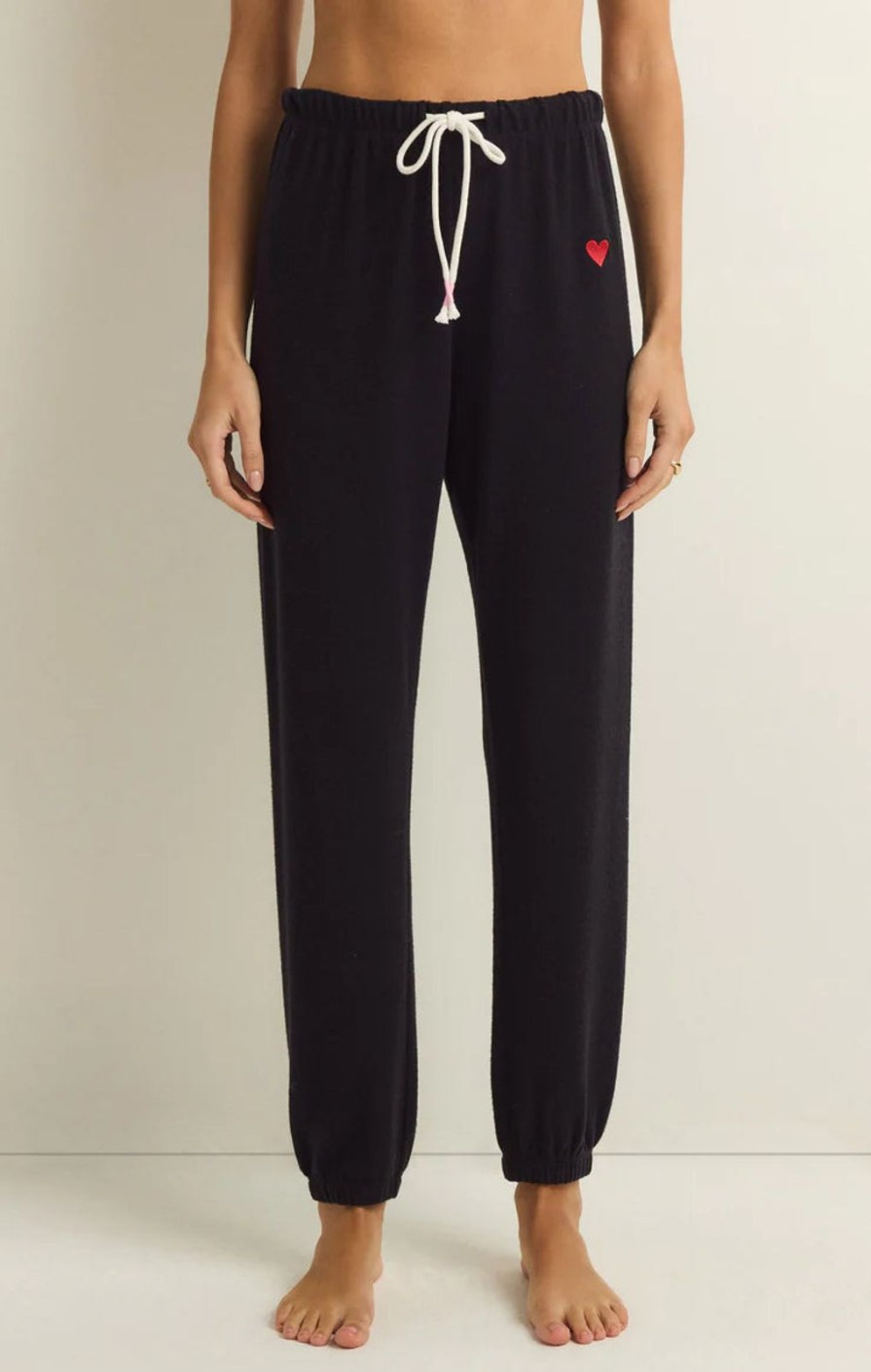 Women ZSupply Bottoms | I Heart You Jogger