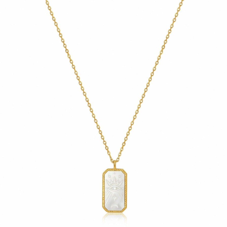 Women ANIA HAIE Necklaces | Evil Eye Gold Pendant Necklace