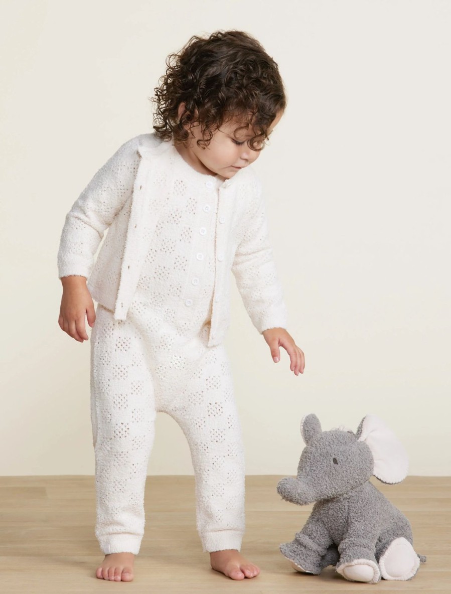 Littles BAREFOOT DREAMS | Cozychic Checkered Pointelle Baby Set