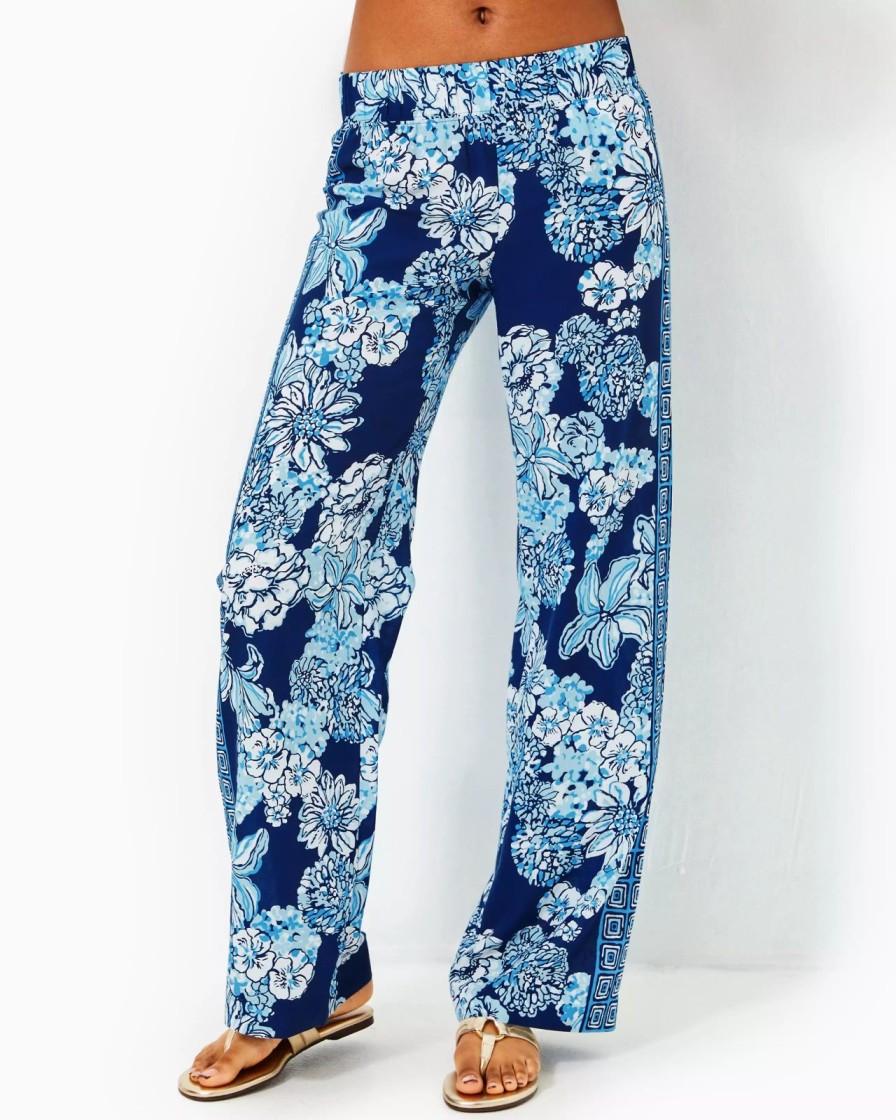 Women Lilly Pulitzer Bottoms | Bal Harbour Palazzo Pant