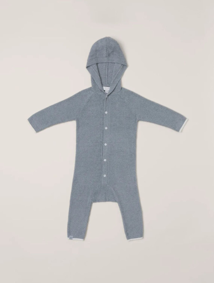 Littles BAREFOOT DREAMS | Cozychic Lite Hooded Onesie