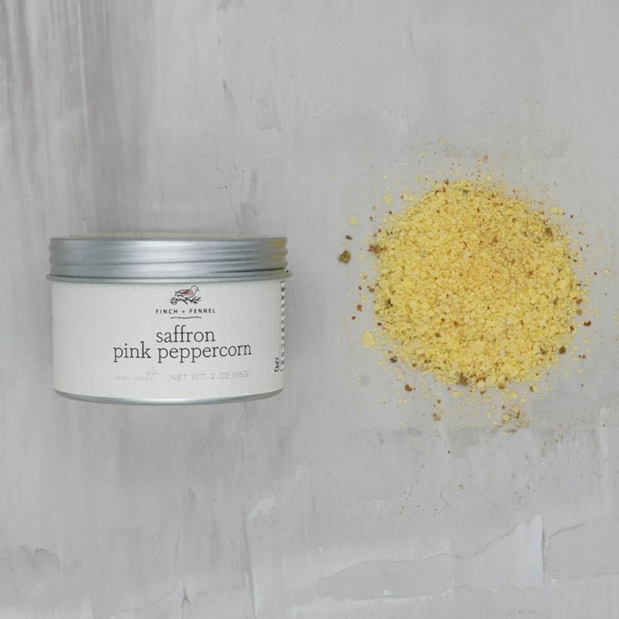 Home Finch & Fennel Food | Saffron Pink Peppercorn Sea Salt