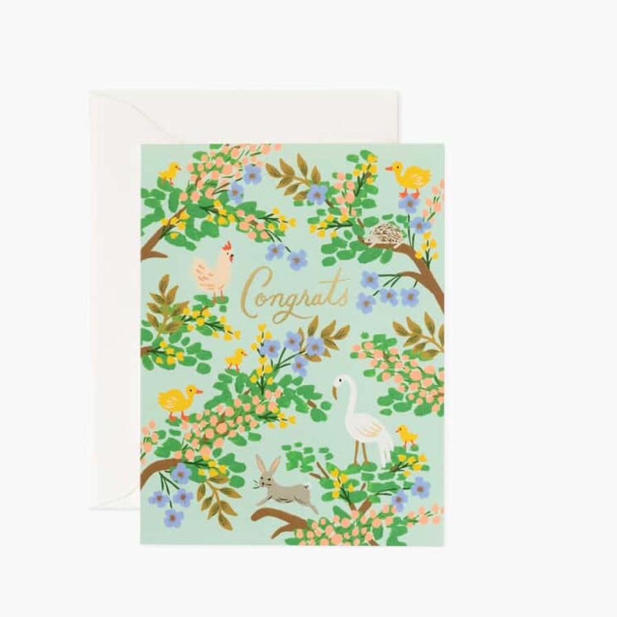 Art & Paper Rifle Paper Co. | Congrats Forest Card