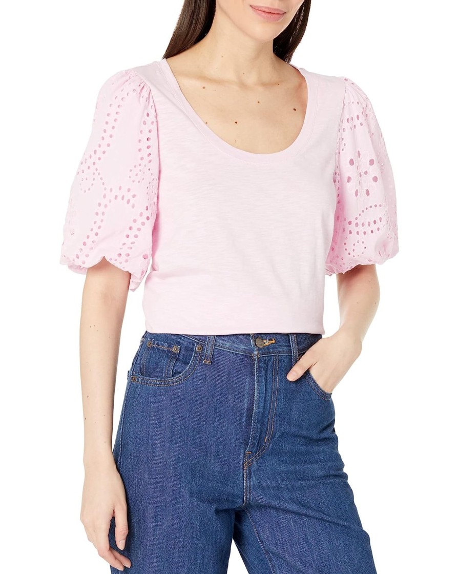 Women Sanctuary Tops | Willow Eyelet Tee