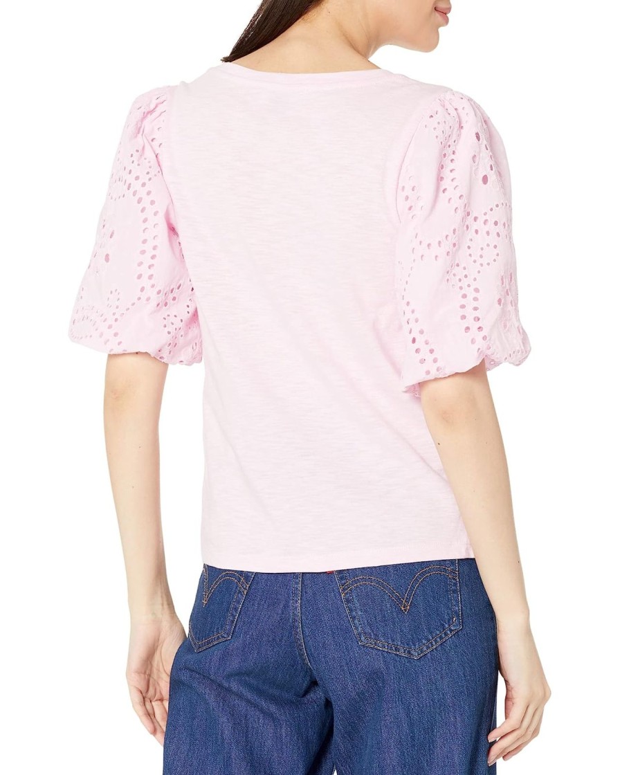 Women Sanctuary Tops | Willow Eyelet Tee