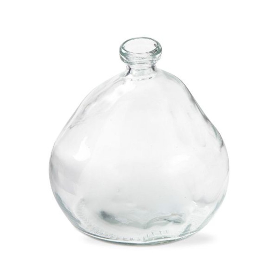 Home SYNPLE Decor | Pismo Recycled Glass Vase-Clear