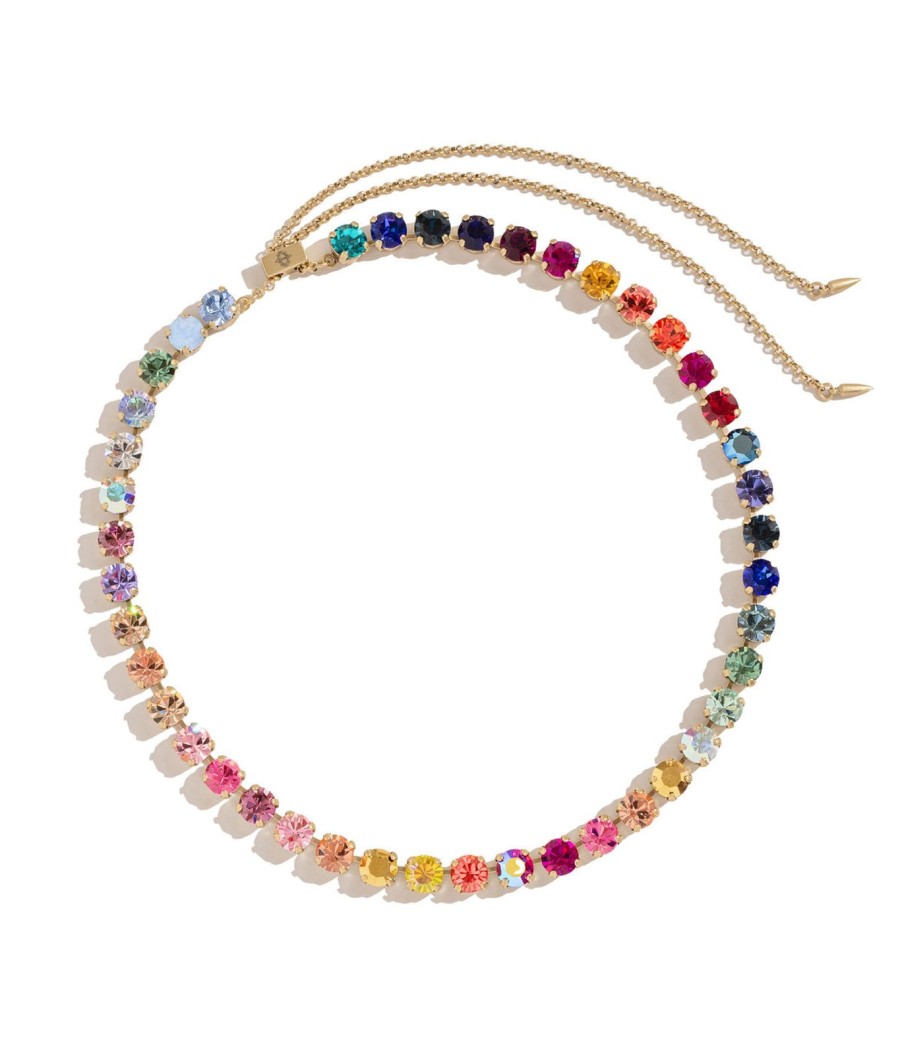 Women Loren Hope Necklaces | Arista Slider Necklace-Cosmic Ombre