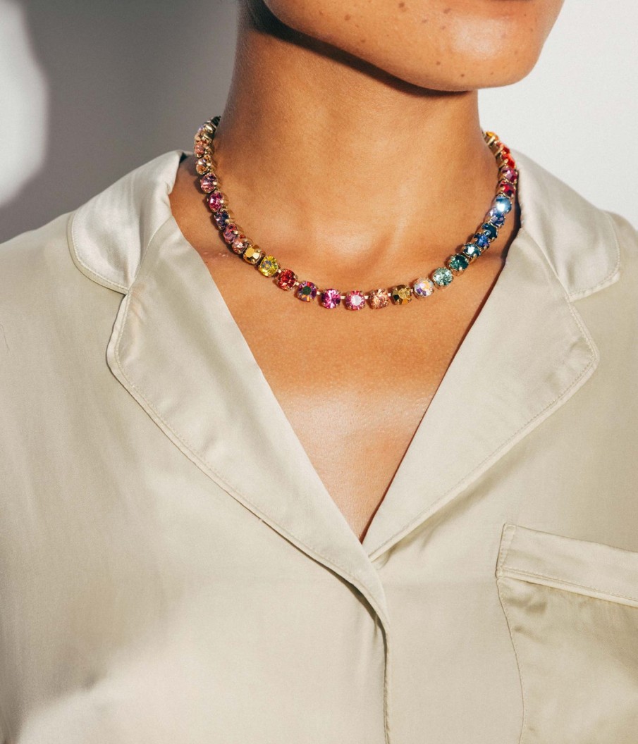 Women Loren Hope Necklaces | Arista Slider Necklace-Cosmic Ombre