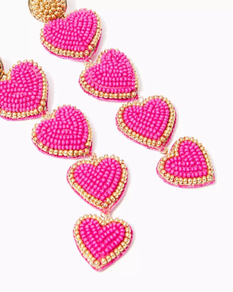 Women Lilly Pulitzer Earrings | Untamed Hearts Earring