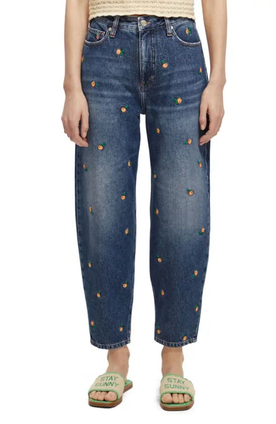 Women Scotch & Soda Bottoms | The Tide Balloon Leg Jeans