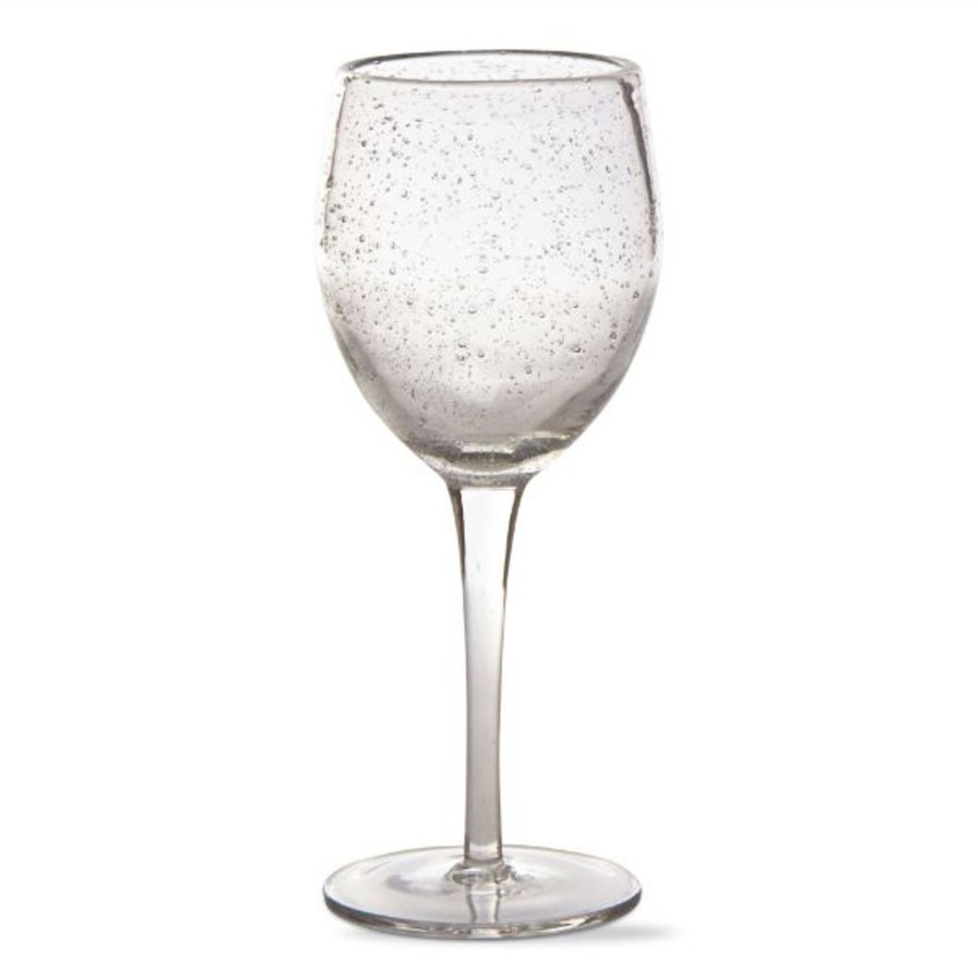 Home SYNPLE Serveware | Bubble Glass Tall Wine Glass-Clear