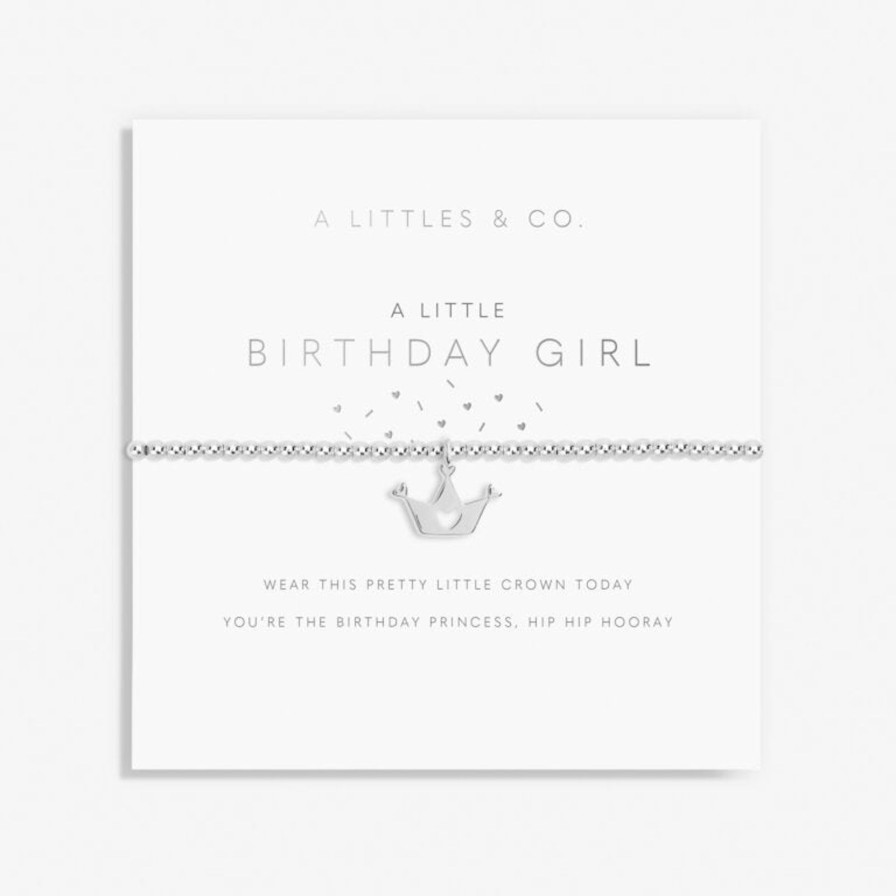 Women A Littles & Co. Bracelets | Kid'S A Little 'Birthday Girl' Bracelet