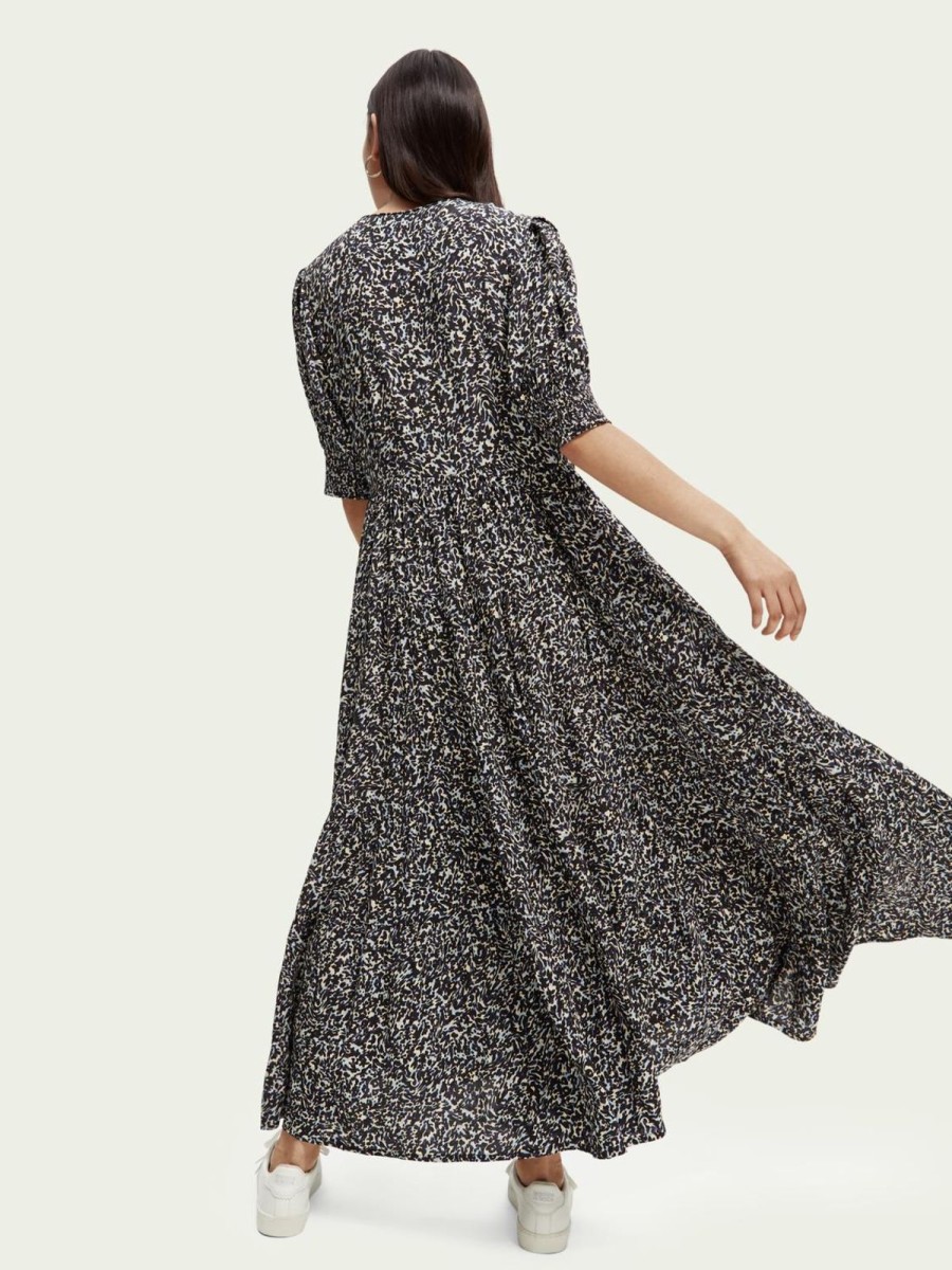 Women Scotch & Soda Dresses | Tiered Midi Dress