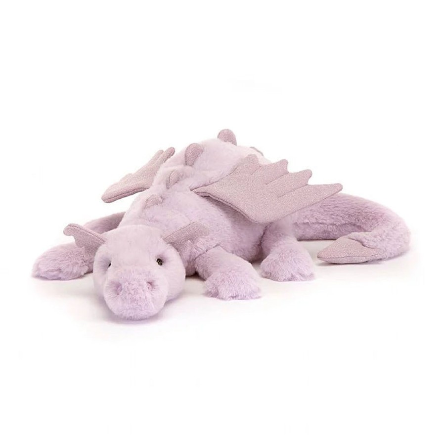 Littles Jellycat | Lavender Dragon-H5" X W20"