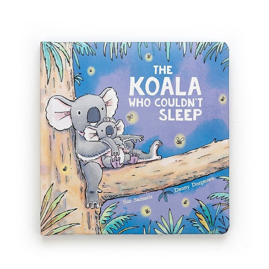 Littles Jellycat | The Koala Who Couldnt Sleep Book-H8" X W8"