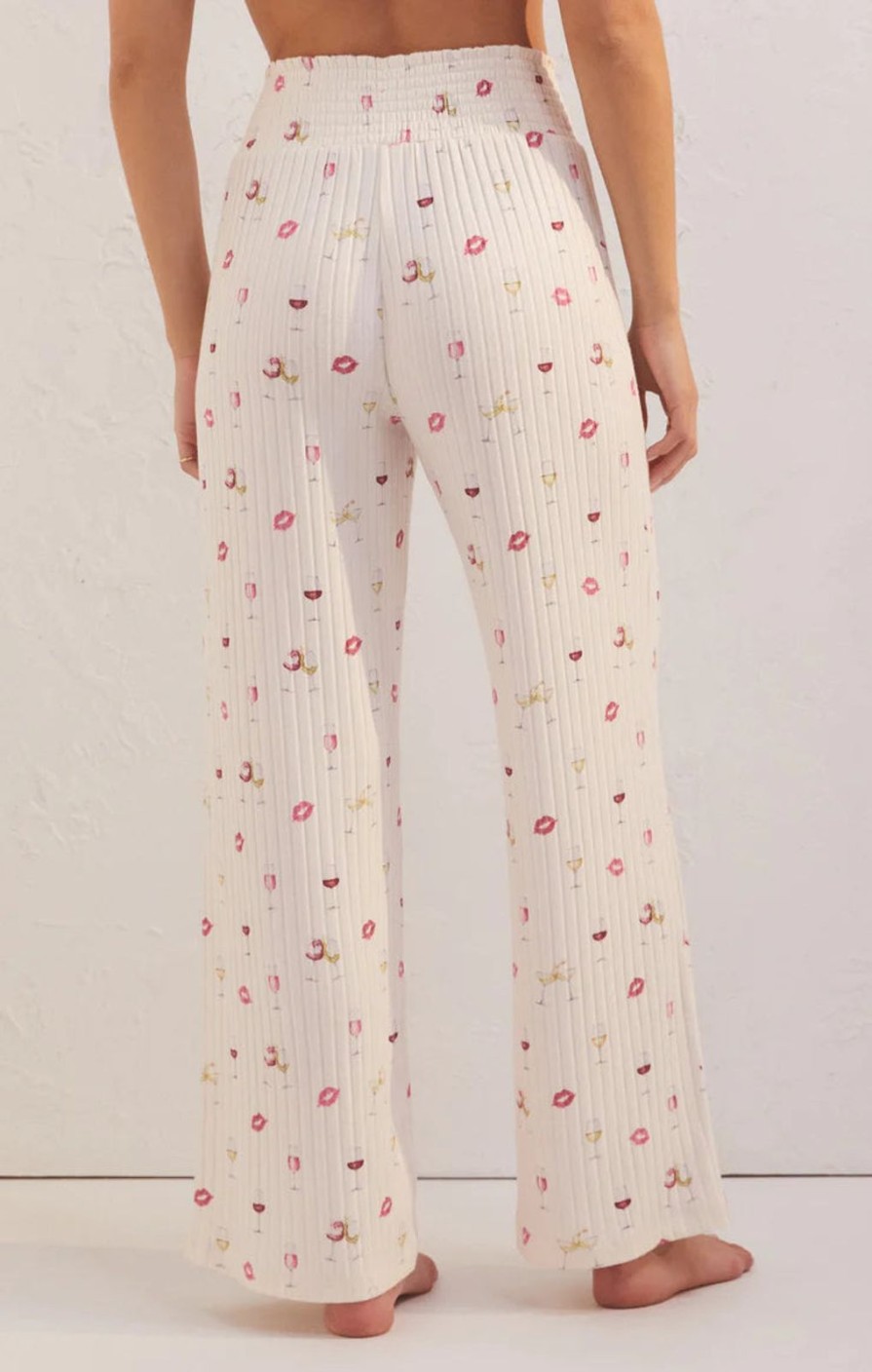 Women Zsupply Bottoms | Dawn Wine Pant