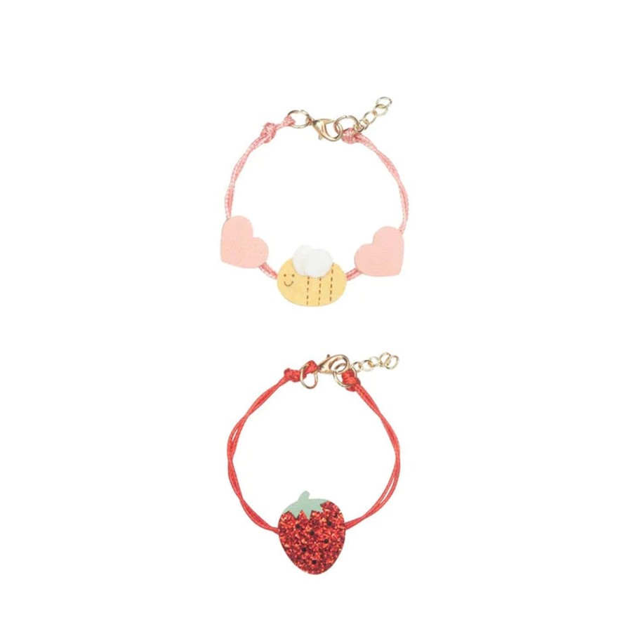 Littles Rockahula Kids | Strawberry Fair Bracelet Set